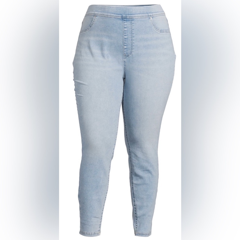 🩵 Terra & Sky 3X Light Blue Jeggings - Picture 5 of 10